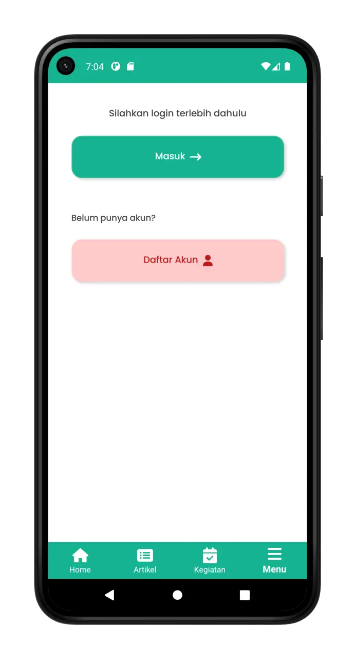 Tangkapan layar Data Dalam Saku 2
