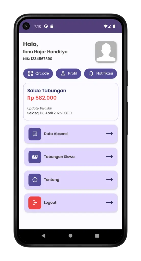 Tangkapan layar E-SEKOLAH 1