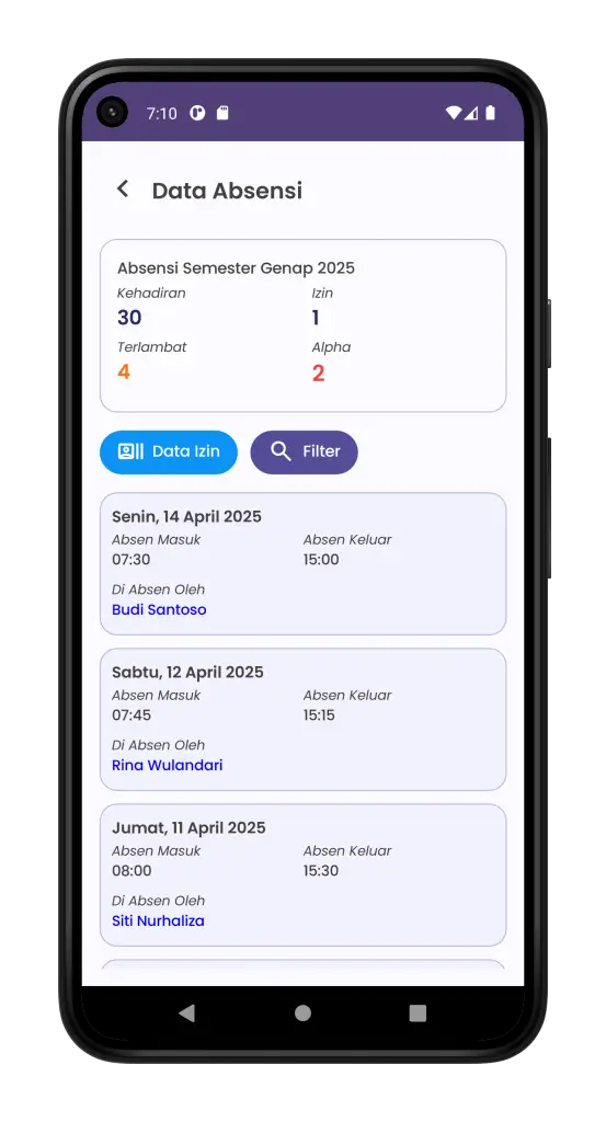 Tangkapan layar E-SEKOLAH 4