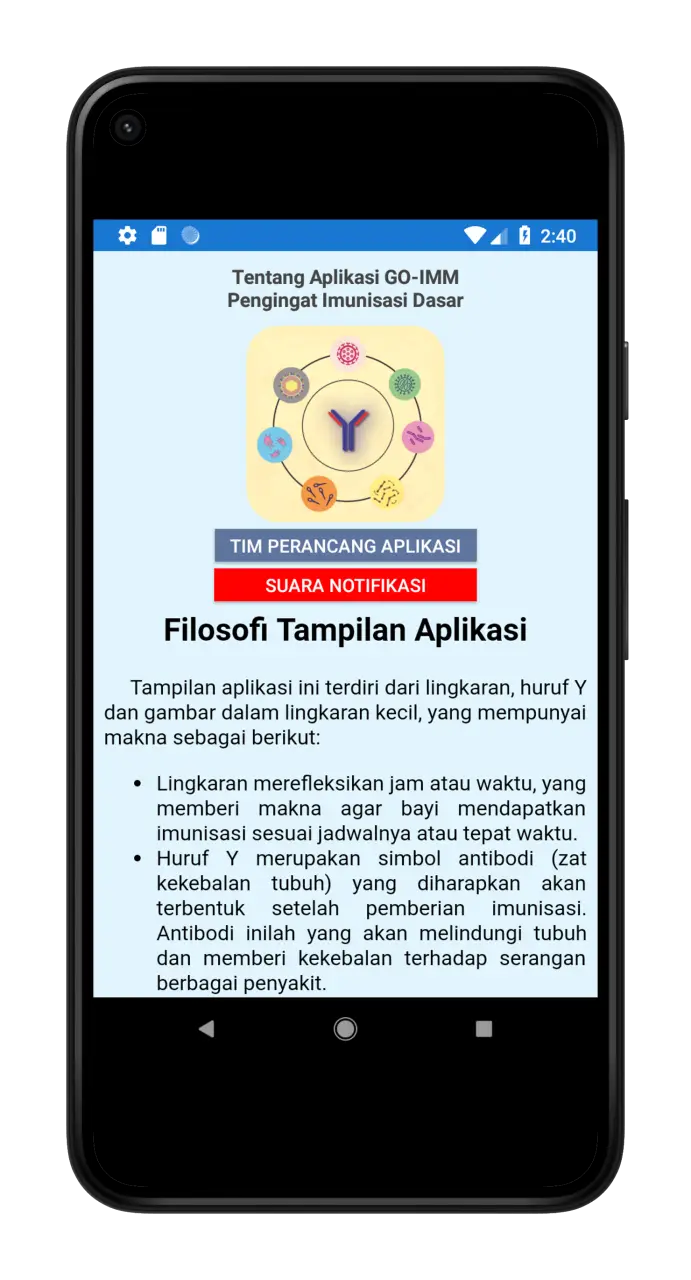 Tangkapan layar GO-IMM 5