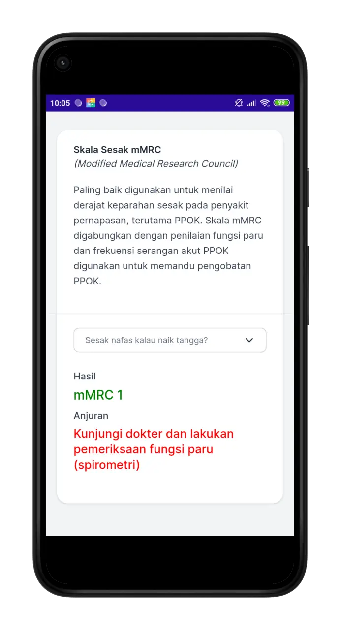Tangkapan layar Paru Sehat 3