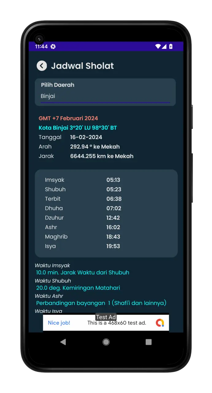 Tangkapan layar Al Qur'an Terjemahan 5